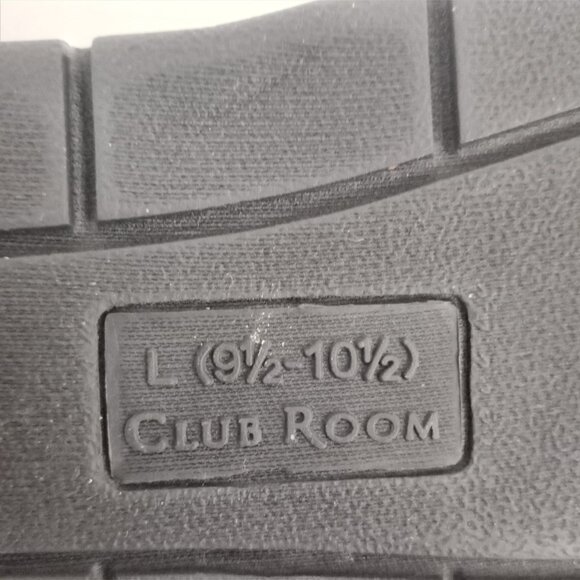 Club Room Brown Faux Suede Moccasin Slippers Mens L 9.5 - 10.5 - Picture 11 of 11